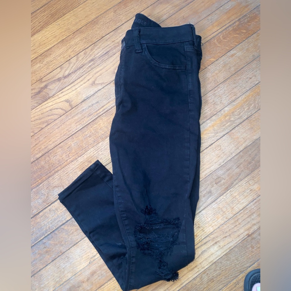 American Eagle Distressed Jeggings